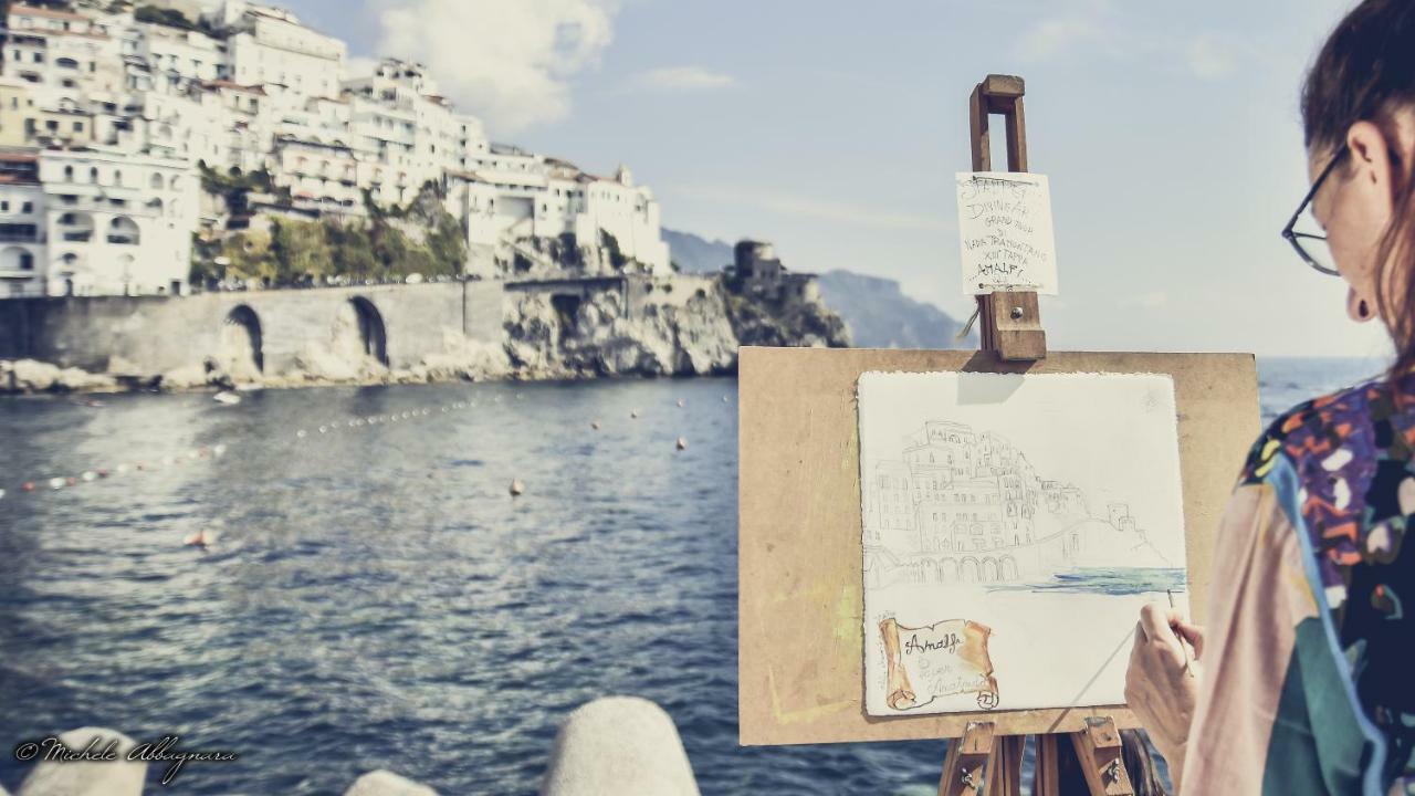 Dimore De Luca- Sea View Amalfi Exteriör bild